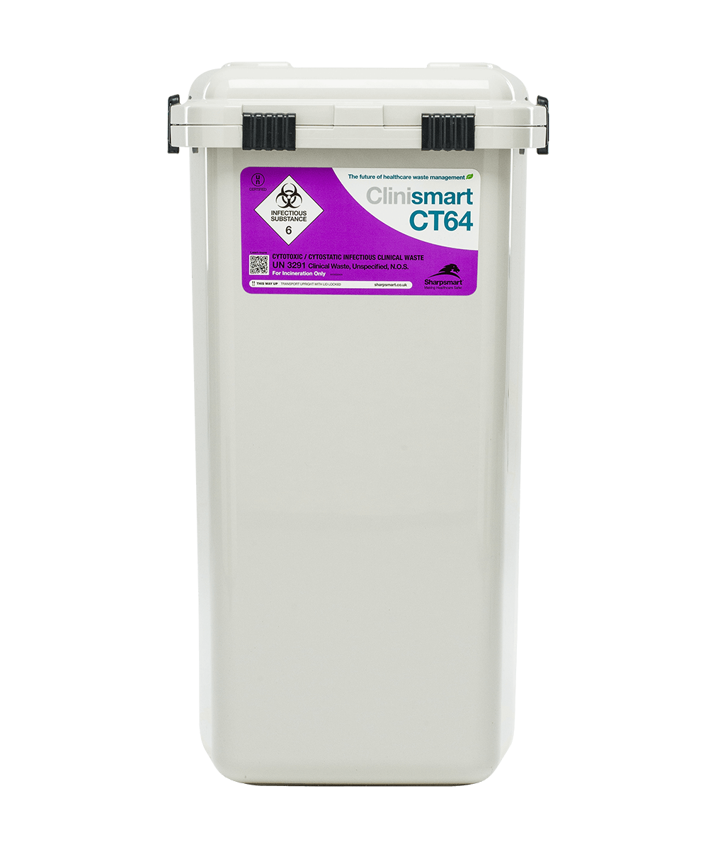 CT64 Cytotoxic Waste Container Sharpsmart